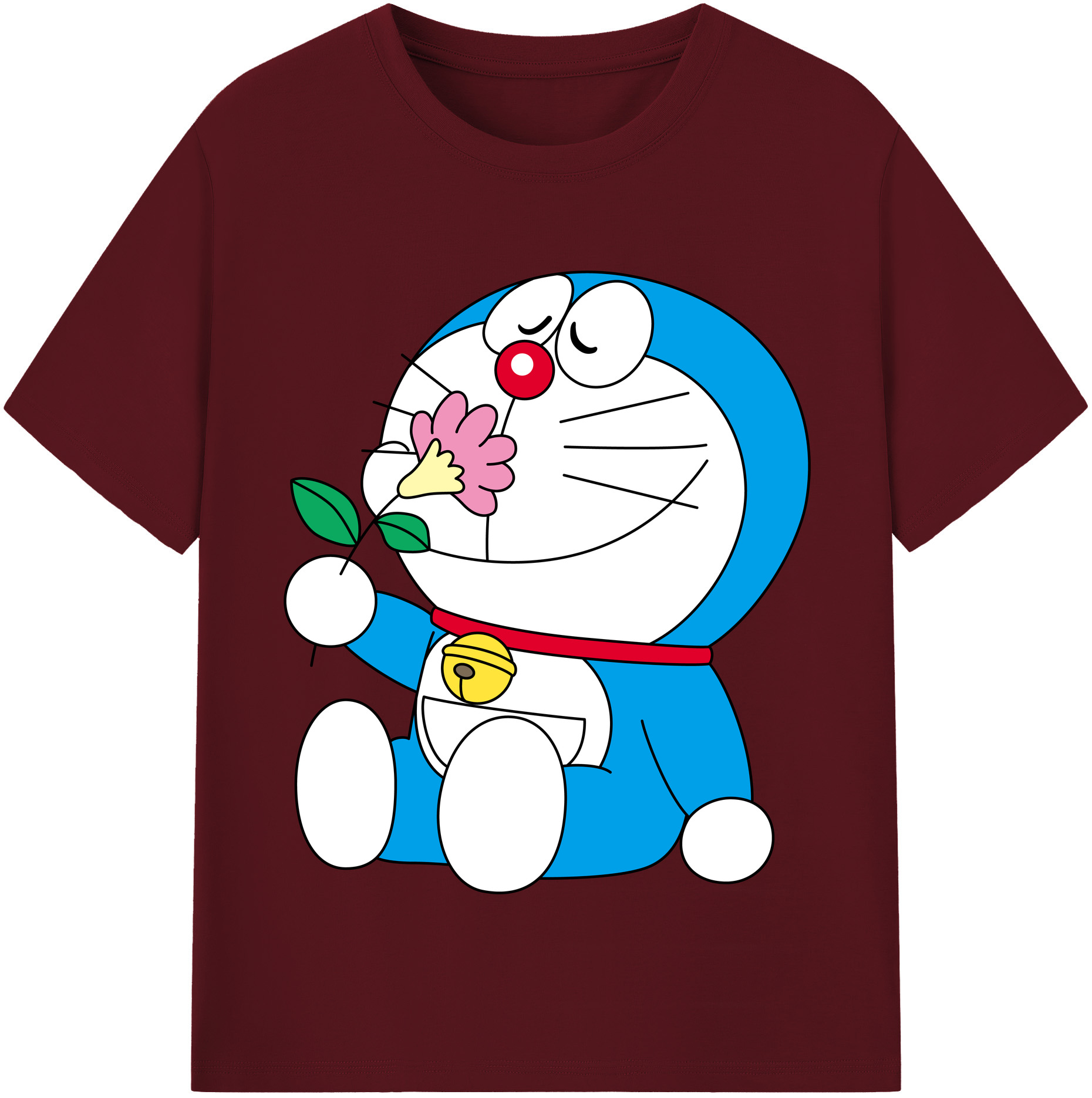 （画像用） ドラえもん Doraemon 綿100％半袖Tシャツ（フロントプリント）